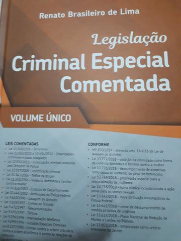 Legislação criminal comentada renato brasileiro