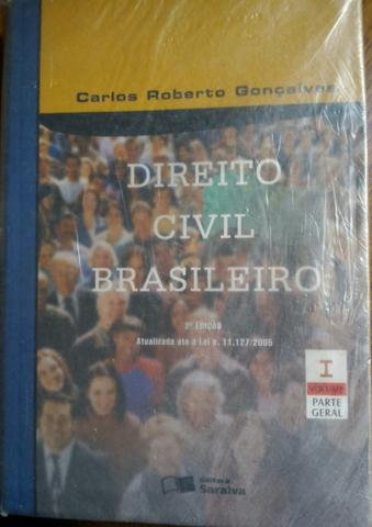 Livro Direito Civil Brasileiro volume 1