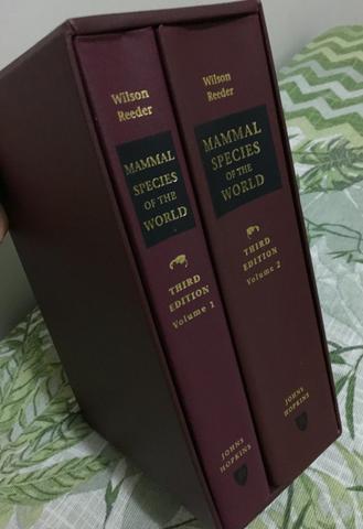 Livro 'Mammal Species of the World: a taxonomic and
