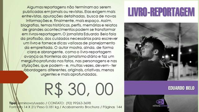 Livro-Reportagem - Eduardo Melo