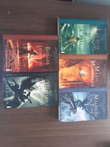 Livros Percy Jackson e os olimpianos