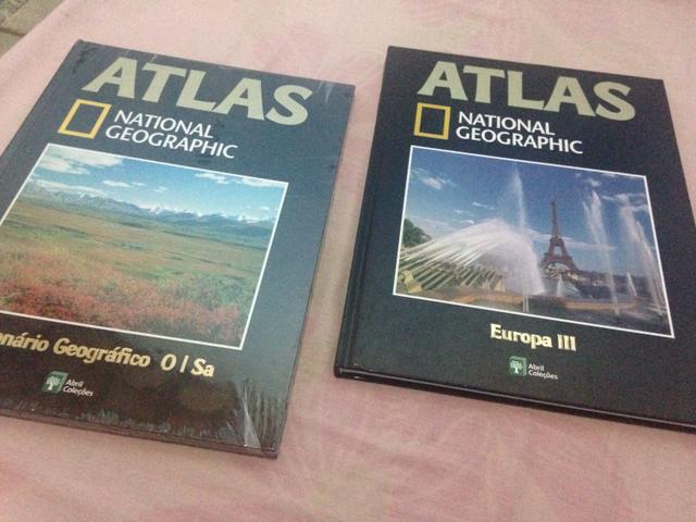 Livros atlas todos novos 100 cada
