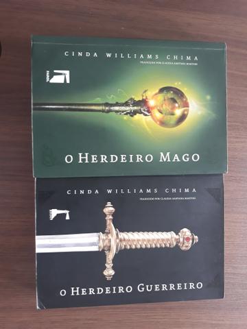 Livros da Cinda Williams, O herdeiro guerreiro e O herdeiro