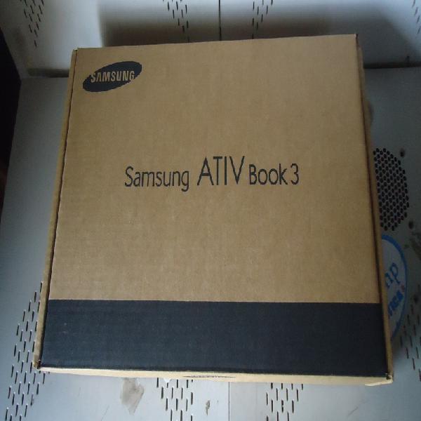 Notebook Samsung Ativ Book 3 Np370e4k-kd3br Preto