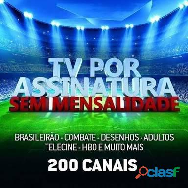 TV SEM MENSALIDADES MAIS DE 300 CANAIS EM HD