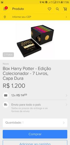 Vendo BOX Harry Potter