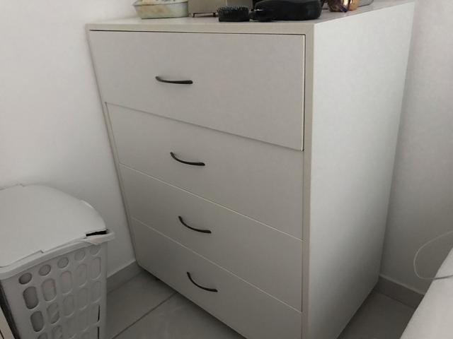 Gaveteiro MDF armário quarto com gaveta de bijus