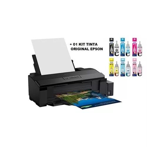 Impressora Epson Ecotank L1800 + 01 Kit Extra Tintas Orig.