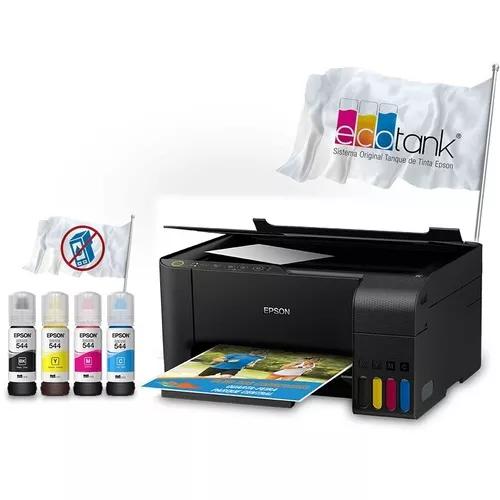 Impressora Multifuncional Epson Wifi L3150 -tinta Comestivel