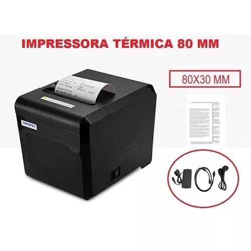 Impressora Termica 80mm Corte Guilhotina Usb Ncfe Cupom