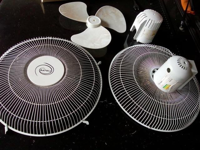 Peças pra reparo de ventilador