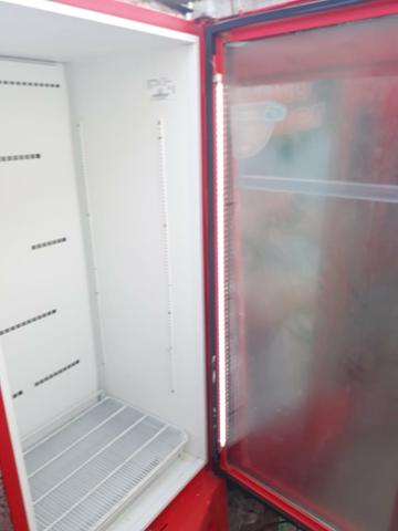 Freezer expositor metalfrio 220V 520 litros super novo