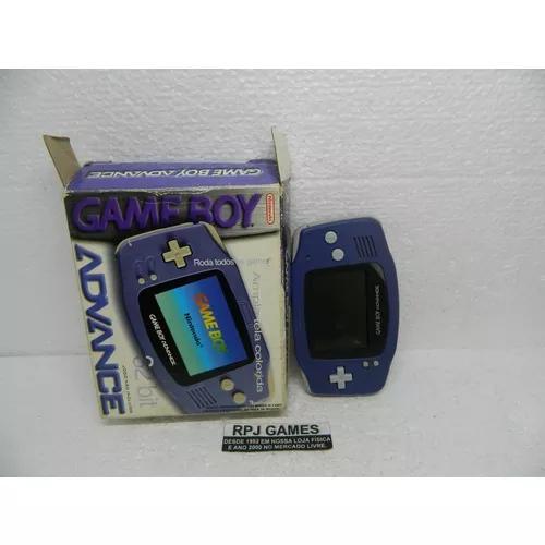 Game Boy Advance Azul C/ Caixa Gba - Leia O Anuncio- Loja Rj