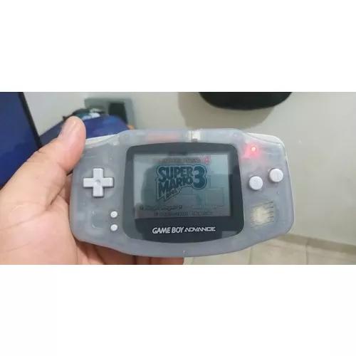 Game Boy Advancend Translucido Com 10 Jogos