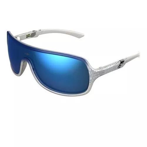 Oculos Sol Mormaii Speranto 11648212 Branco Azul Espelhado