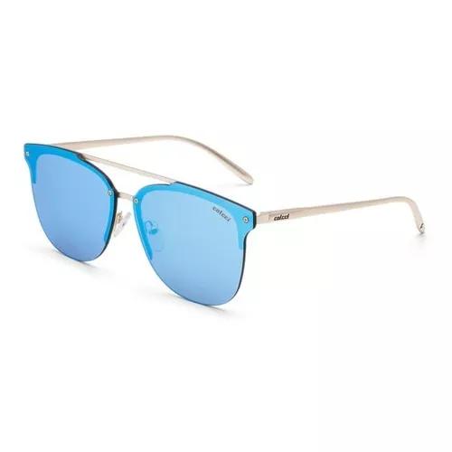 Oculos Solar Colcci C0068e1097 Dourado Lente Azul Espelhada