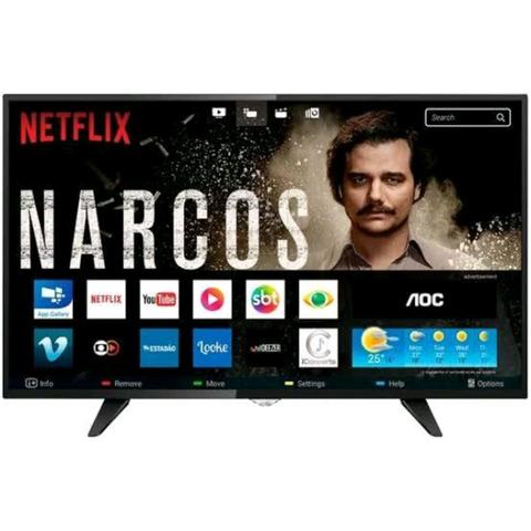 Aoc smart tv 32 full hd netflix youtube 3"hdmi