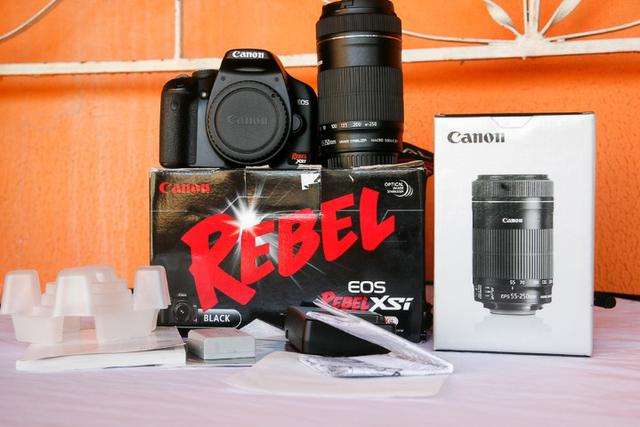 Canon 450d lente mm STM