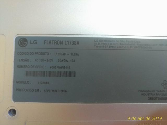 Monitor 17 Lg Flatron L173sa