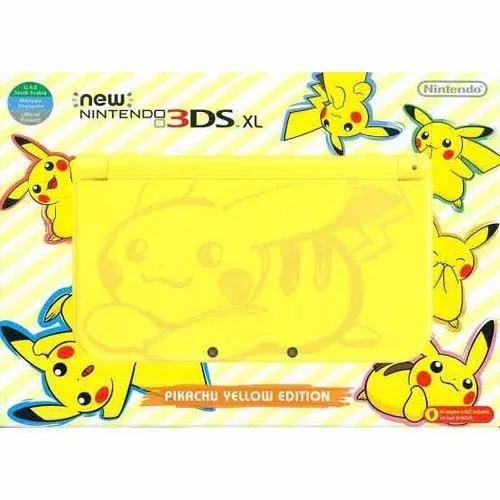 New Nintendo 3ds Xl Pikachu Edition Novo Lacrado Com Nf