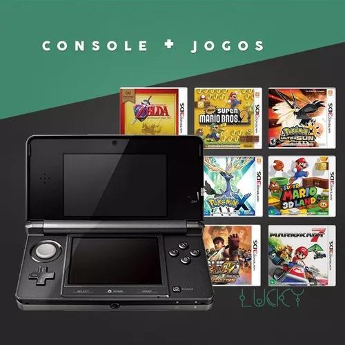 Nintendo 3ds + Jogos Instalados!