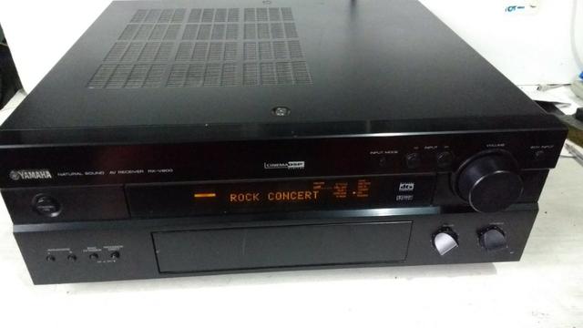 Receiver Yamaha Rx V800 Perfeito Estado Sem Controle Remoto