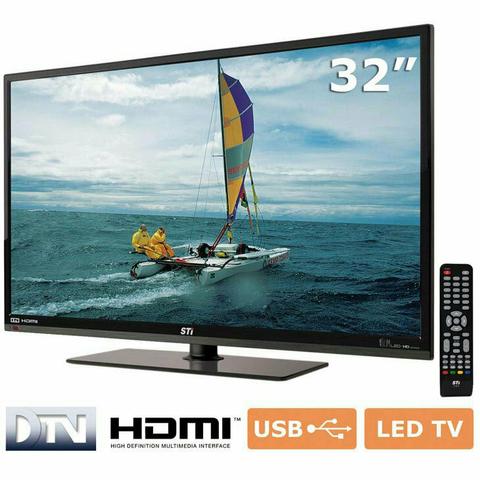 TV LED 32' DTV, Com Sintonizador Digital, HDMI, USB, LEW
