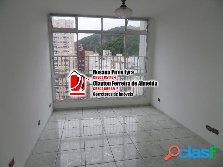 Apartamento 1 quarto e sala,60 m2,1 vaga, Santos