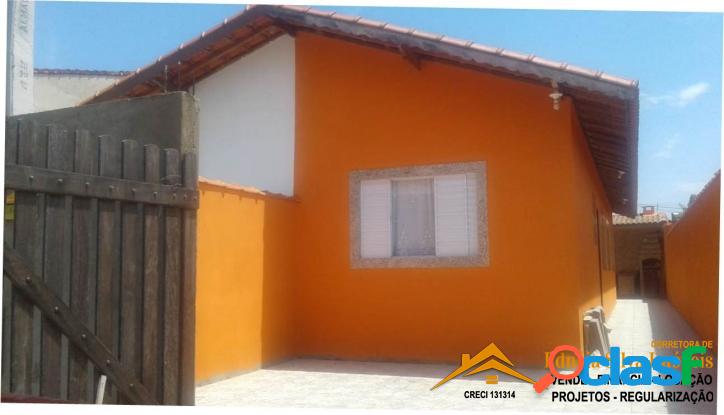 Casa nova com financiamento bancário no bairro Itaóca