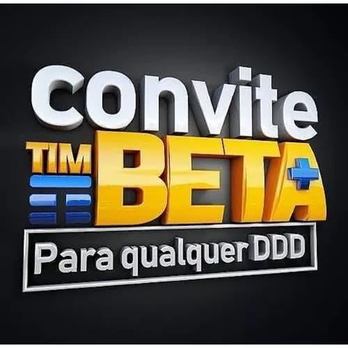 Convites Tim-beta