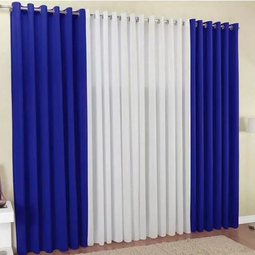 Cortinas P/ Sala E Quart 4.50 Mt De Larg Por 2.80 Mt De Alt