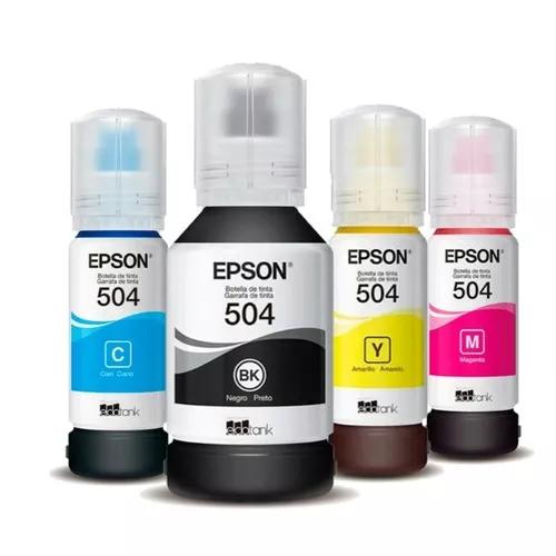 Kit De Tintas Para Impressora Epson