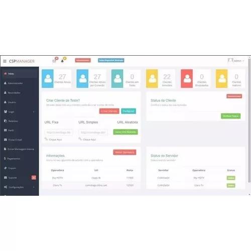 Painel De Gerenciamento Manager + Csp + Instalação E