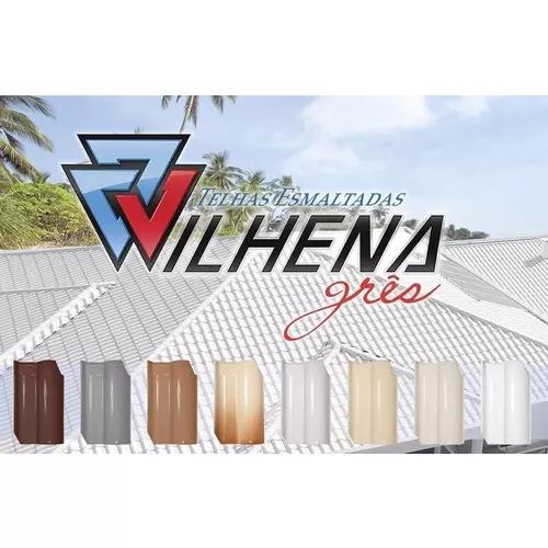 Telhas Esmaltadas Vilhena Grês! Melhor Marca E Melhor