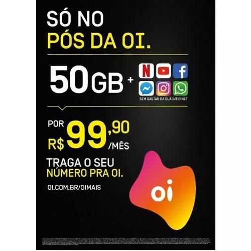 Tenha Internet Ilimitada! 50gb Para Você Usar Como Quiser.