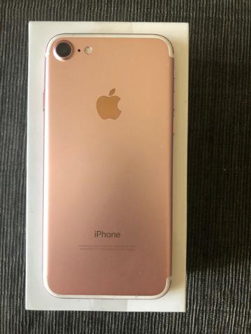 Apple Iphone 7 32GB Rosa - Semi-novo - Original- Completo na