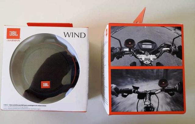 Caixa Bluetooth JBL Wind -Para Moto e Bicicleta - Resistente