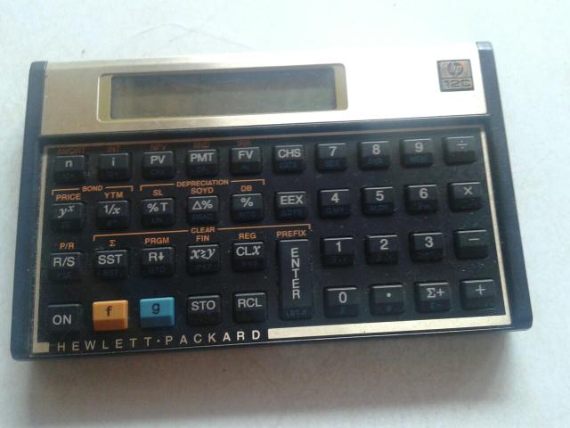 Calculadora Hp c12