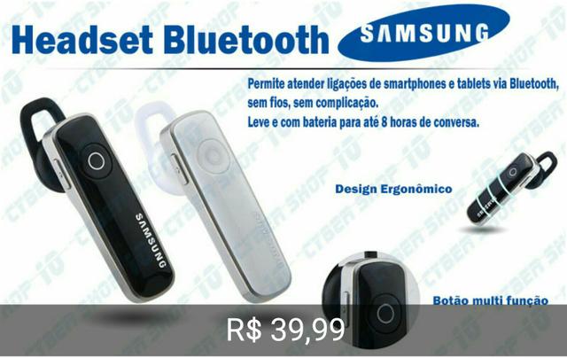 Fone de ouvido Bluetooth Sem fio