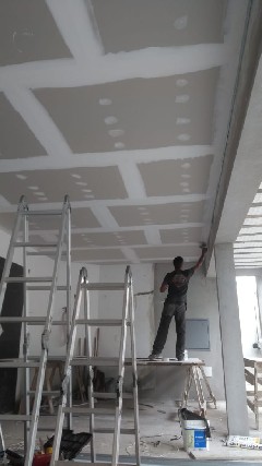Gesso- drywall- reparos e decorações
