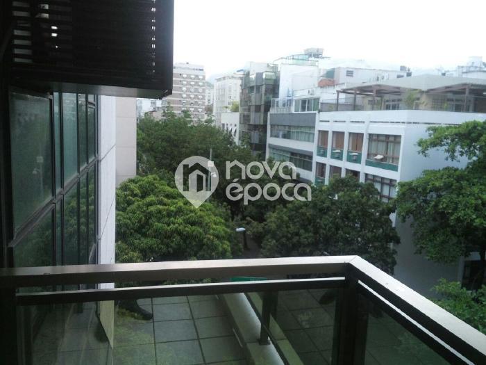 Leblon, 1 quarto, 1 vaga, 45 m² Avenida General San Martin,