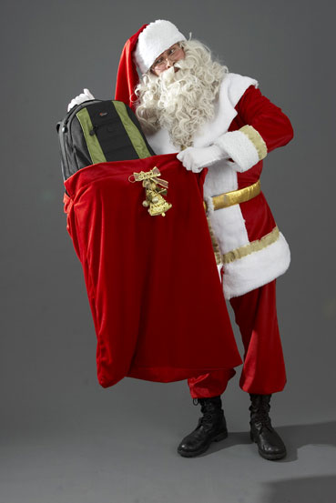 Papai noel para entrega de presentes