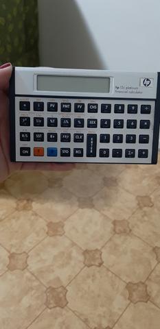 Calculadora financeira HP 12c Platinum