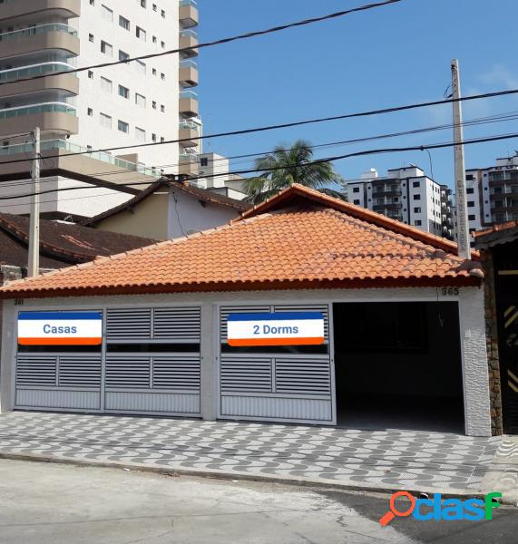 Casa com 2 dorms em Praia Grande - Ocian por 380 mil à