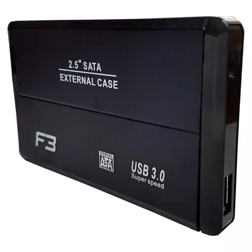 Case Externa Hd Note Sata 2.5 Usb 3.0 Alumínio F3 140