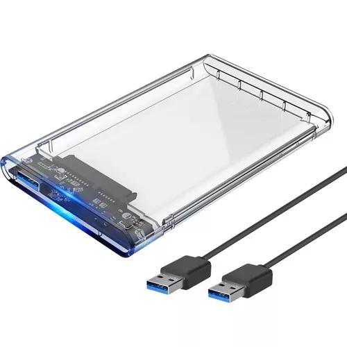 Case Para Hd Transparente Usb 3.0 Original Transmissão