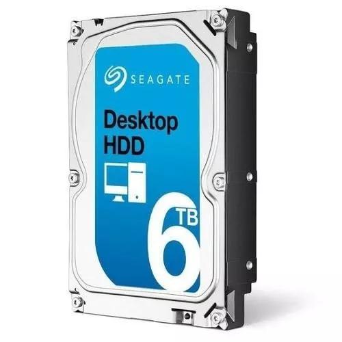 Hd Seagate 6tb 6000gb Sata3 6gb/s 256mb 3,5 Desktop 5900 Rpm