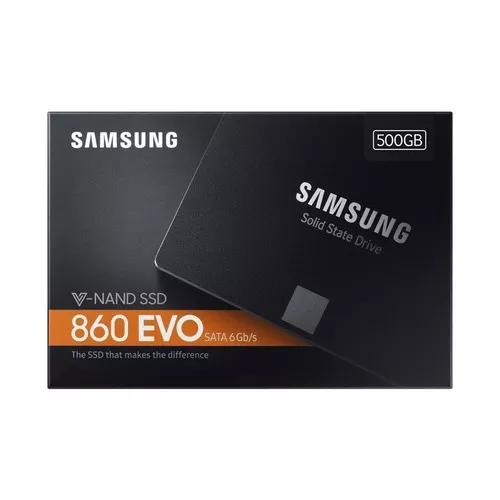 Hd Ssd 500gb Samsung 860 Evo Sata3 6gb/s 2.5 550mb/s - Novo