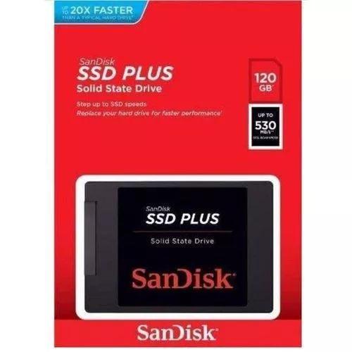 Hd Ssd Sandisk Plus 120gb 530mb/s G27 Pc Note