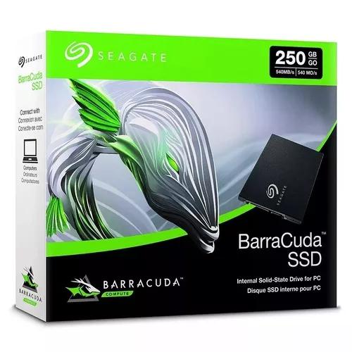 Hd Ssd Seagate 250gb Barracuda Sata3 6gb/s Notebook 2,5